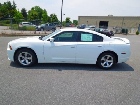 Bright White 2012 Dodge Charger SXT