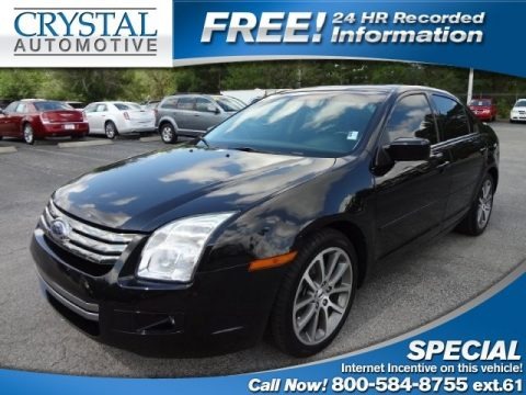 Tuxedo Black Metallic 2009 Ford Fusion SEL