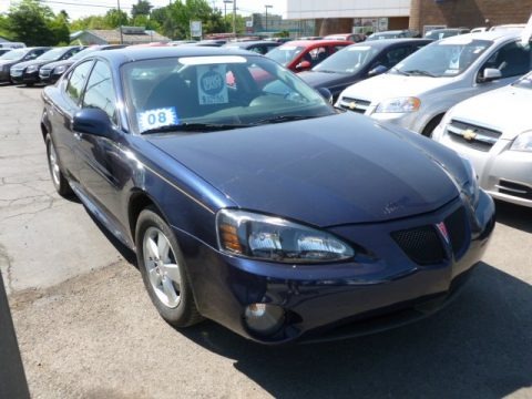 Midnight Blue Metallic 2008 Pontiac Grand Prix Sedan Midnight Blue Metallic 2008 Pontiac Grand Prix Sedan