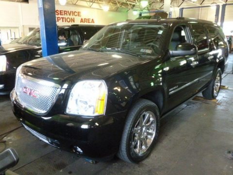 Onyx Black 2010 GMC Yukon XL Denali AWD Onyx Black 2010 GMC Yukon XL Denali AWD