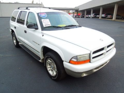Bright White 2001 Dodge Durango SLT Bright White 2001 Dodge Durango SLT