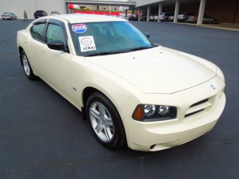 Cool Vanilla Clear Coat 2008 Dodge Charger SE