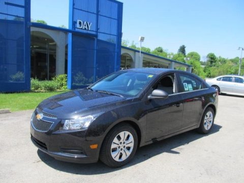 Black Granite Metallic 2012 Chevrolet Cruze LS
