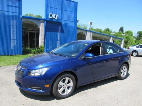 Blue Topaz Metallic 2012 Chevrolet Cruze LT