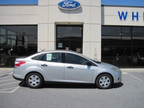 Ingot Silver Metallic 2012 Ford Focus S Sedan