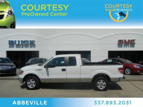 Oxford White 2009 Ford F150 XLT SuperCab