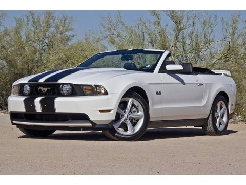 Performance White 2011 Ford Mustang GT Convertible Performance White 2011 Ford Mustang GT Convertible