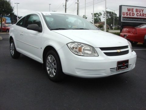 Summit White 2009 Chevrolet Cobalt LS Coupe Summit White 2009 Chevrolet Cobalt LS Coupe