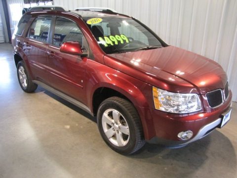 Sonoma Red Metallic 2007 Pontiac Torrent AWD Sonoma Red Metallic 2007 Pontiac Torrent AWD