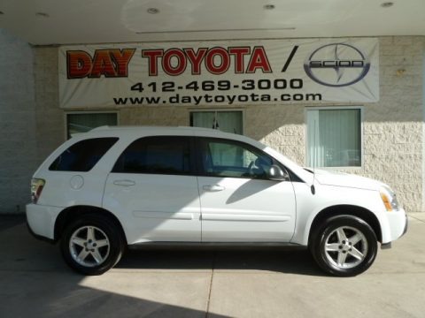 Summit White 2005 Chevrolet Equinox LT AWD Summit White 2005 Chevrolet Equinox LT AWD