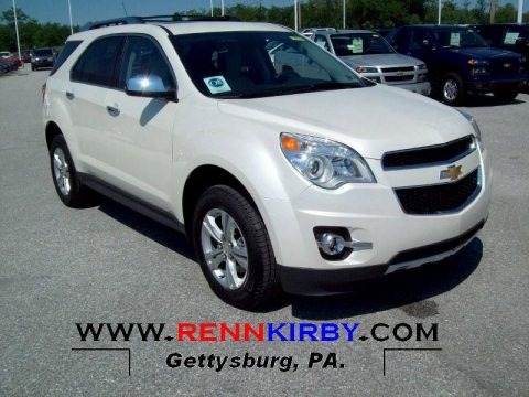 White Diamond Tricoat 2012 Chevrolet Equinox LTZ White Diamond Tricoat 2012 Chevrolet Equinox LTZ