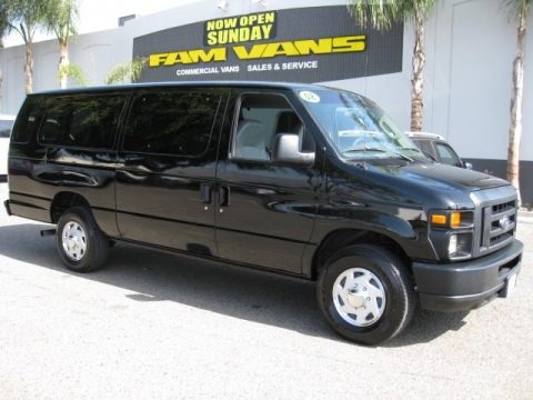 Oxford White 2008 Ford E Series Van E350 Super Duty XLT 15 Passenger