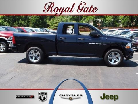 True Blue Pearl 2012 Dodge Ram 1500 Express Quad Cab 4x4 True Blue Pearl 2012 Dodge Ram 1500 Express Quad Cab 4x4