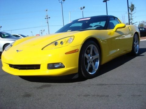 Velocity Yellow 2006 Chevrolet Corvette Coupe Velocity Yellow 2006 Chevrolet Corvette Coupe
