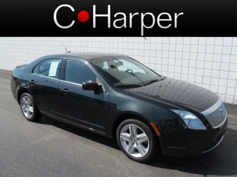 Tuxedo Black Metallic 2010 Mercury Milan I4
