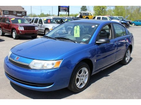 Electric Blue 2004 Saturn ION 2 Sedan Electric Blue 2004 Saturn ION 2 Sedan
