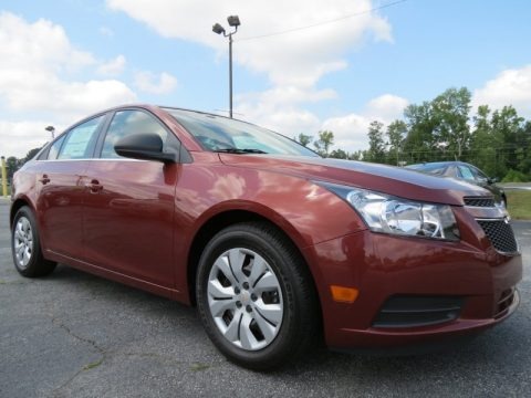 Autumn Red Metallic 2012 Chevrolet Cruze LS