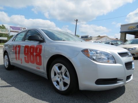 Silver Ice Metallic 2012 Chevrolet Malibu LS Silver Ice Metallic 2012 Chevrolet Malibu LS