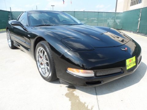 Black 2001 Chevrolet Corvette Z06 Black 2001 Chevrolet Corvette Z06