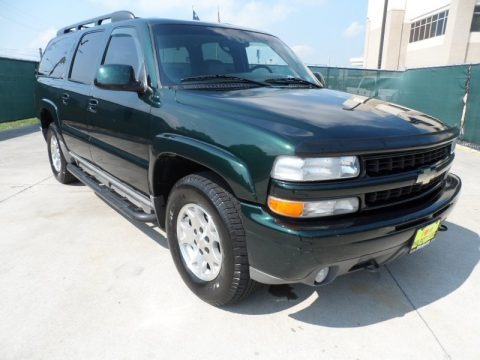 Forest Green Metallic 2001 Chevrolet Suburban 1500 Z71 4x4