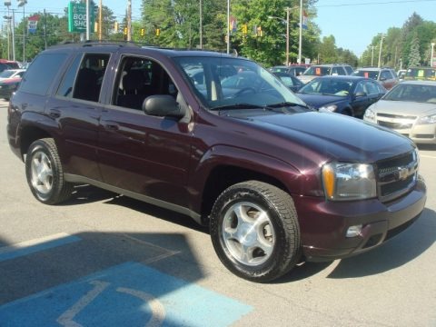 Dark Cherry Metallic 2008 Chevrolet TrailBlazer LT 4x4 Dark Cherry Metallic 2008 Chevrolet TrailBlazer LT 4x4
