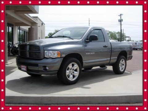 Mineral Gray Metallic 2005 Dodge Ram 1500 SLT Regular Cab 4x4 Mineral Gray Metallic 2005 Dodge Ram 1500 SLT Regular Cab 4x4