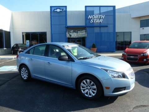 Ice Blue Metallic 2011 Chevrolet Cruze LS