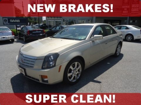 Gold Mist 2007 Cadillac CTS Sedan