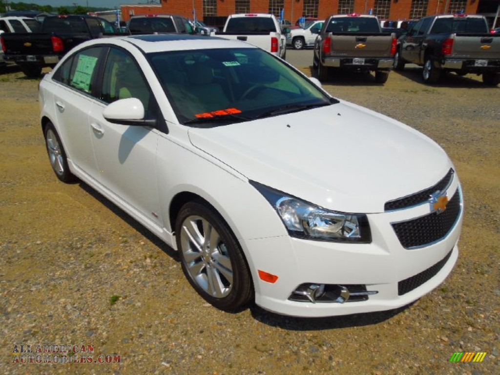 2012 Chevrolet Cruze LTZ/RS in Summit White 342420 All American