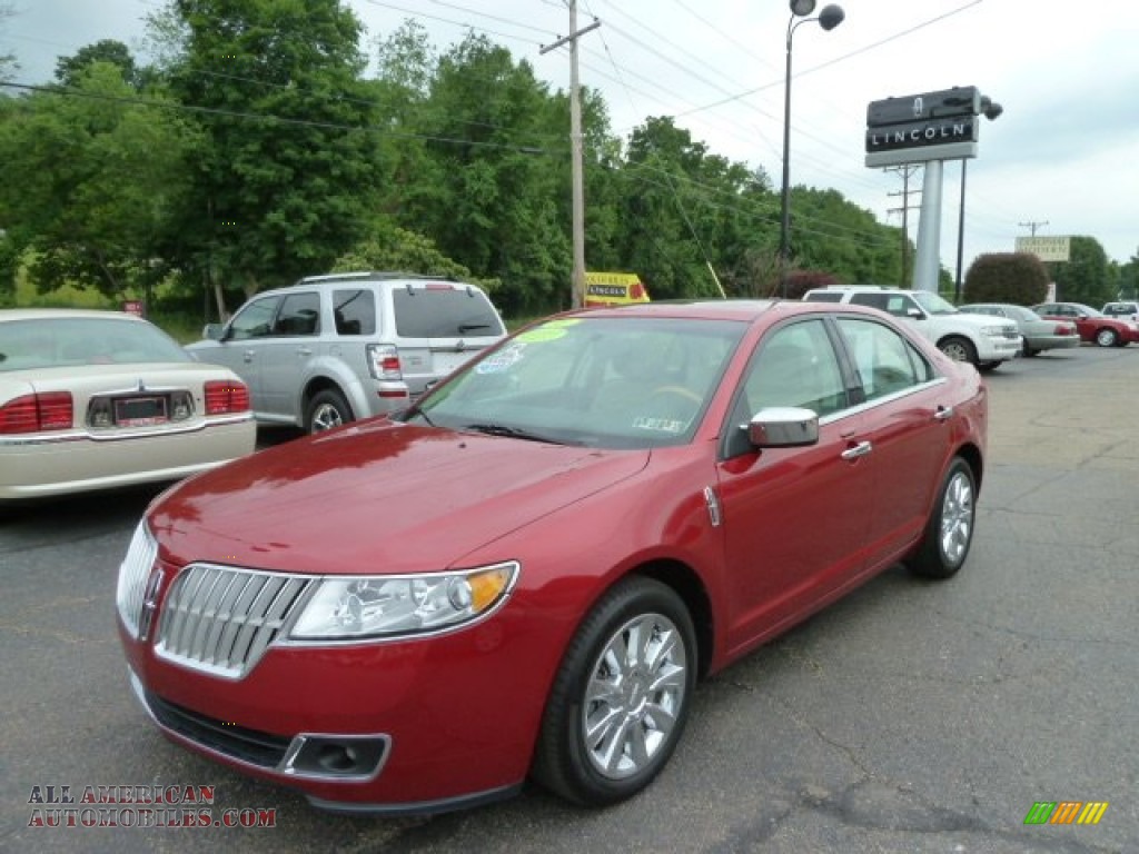 Red Candy Metallic / Light Camel Lincoln MKZ FWD