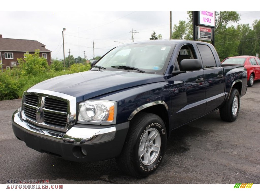 2005 Dodge Dakota SLT Quad Cab 4x4 in Patriot Blue Pearl - 243616 | All