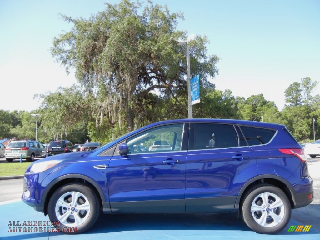 2013 Escape SE 1.6L EcoBoost - Deep Impact Blue Metallic / Medium Light Stone photo #2