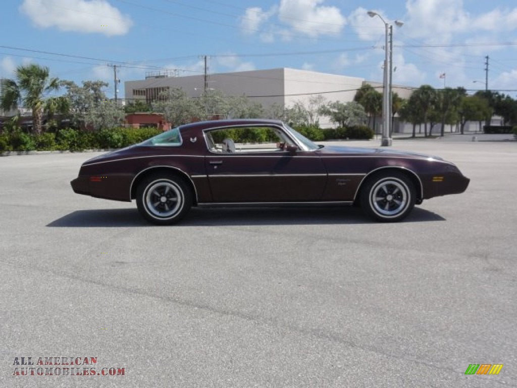 1980 Pontiac Firebird Esprit in Montreux Maroon photo #12 - 990000