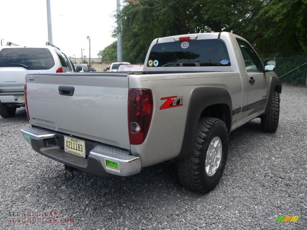 2004 Chevrolet Colorado LS Z71 Regular Cab 4x4 in Silver Birch Metallic