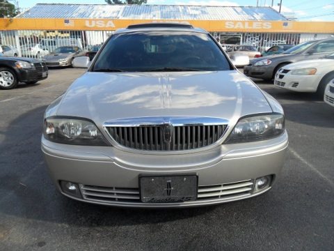 Light Parchment Gold Metallic 2003 Lincoln LS V8