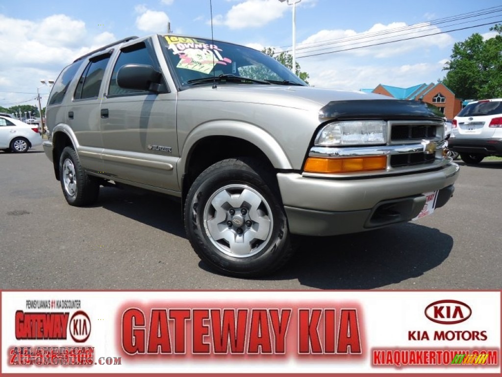 2003 Chevrolet Blazer LS 4x4 in Light Pewter Metallic photo #25