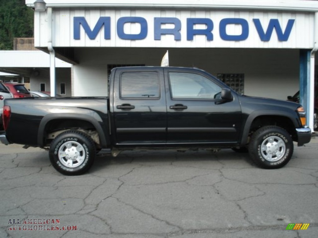 2008 Chevrolet Colorado Lt Crew Cab 4x4 In Black Photo 3 195680 All American Automobiles