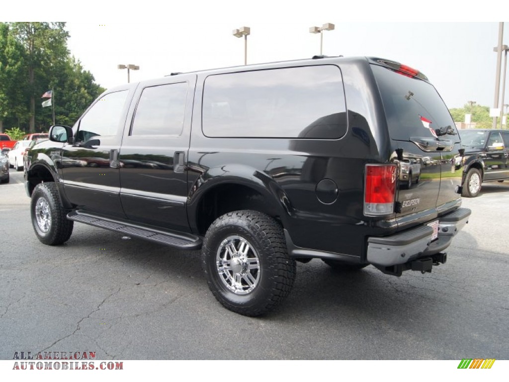 2005 Ford Excursion Xlt 4x4 In Black Photo 40 D45519 All American