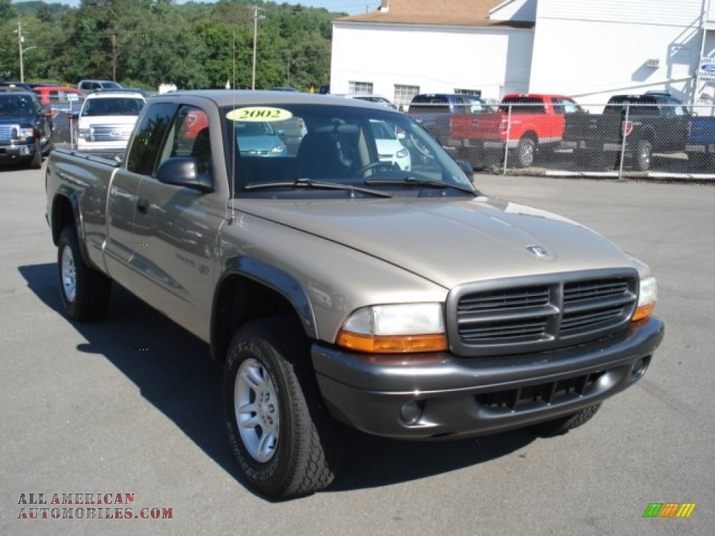 2002 Dodge Dakota SLT Club Cab 4x4 in Light Almond Pearl Metallic photo