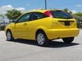 Ford Focus ZX3 SES Coupe Screaming Yellow photo #5