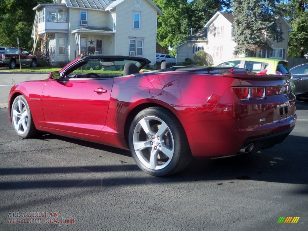 2011 Chevrolet Camaro SS Convertible in Red Jewel Metallic photo #7
