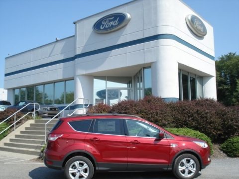 2013 Ford Escape Sale Date on Ruby Red Metallic Ford Escape Se 1 6l Ecoboost 4wd For Sale   All
