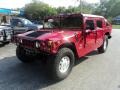 Hummer H1 Hard Top Candy Apple Red photo #2