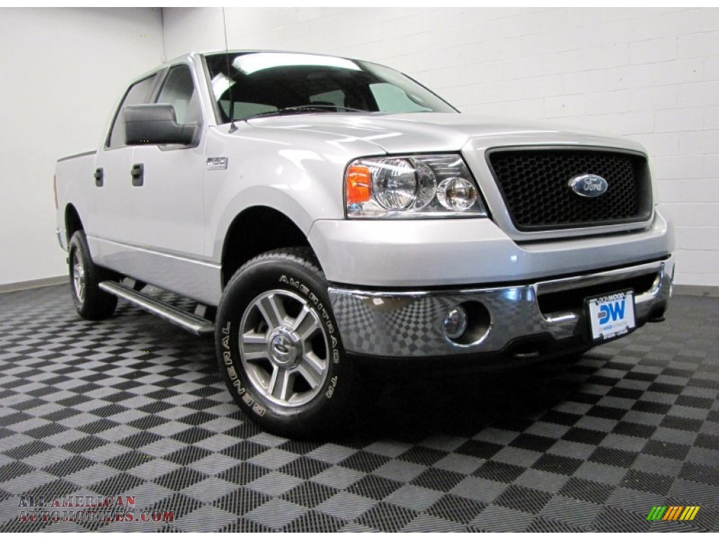 2006 Ford F150 XLT SuperCab 4x4 In Silver Metallic Photo 2 B01304 