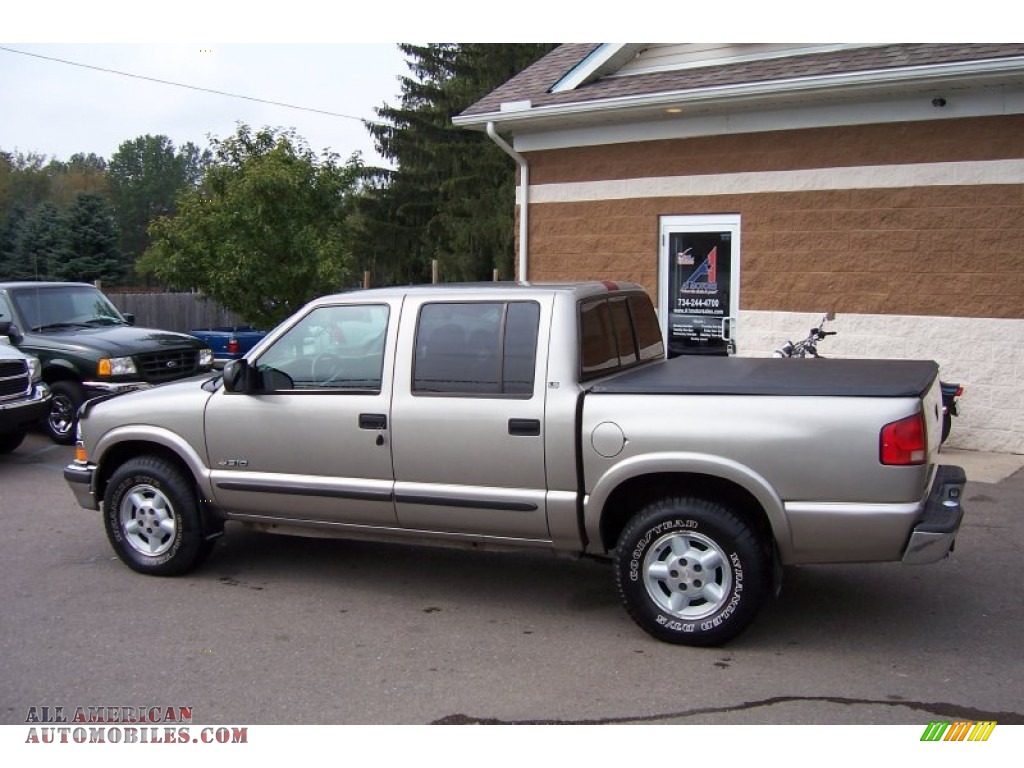 2002 Chevrolet S10 LS Crew Cab 4x4 in Light Pewter ... 2002 Chevrolet S10 LS Crew Cab 4x4 in Light Pewter ...