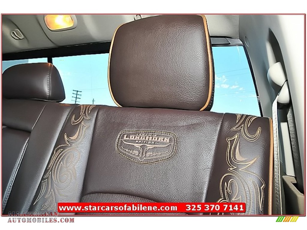 2011 Ram 2500 HD Laramie Longhorn Mega Cab 4x4 - Bright White / Light Pebble Beige/Bark Brown photo #32