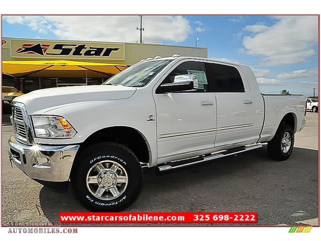 Dodge Ram Hd Laramie Limited Mega Cab X In Bright White Photo All