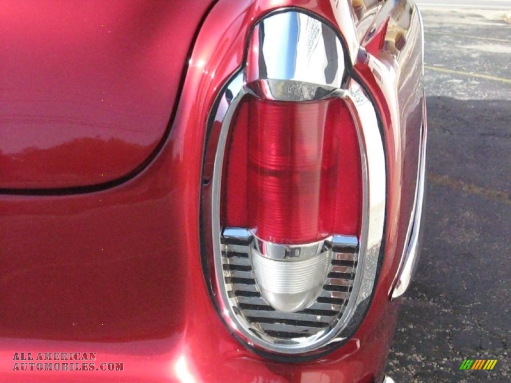 1955 Montclair 2 Door Coupe - Burgandy Metallic / Deep Red/Pearl White photo #12