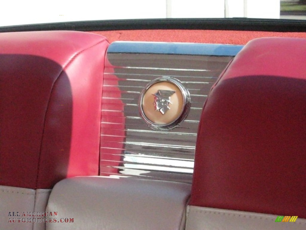 1955 Montclair 2 Door Coupe - Burgandy Metallic / Deep Red/Pearl White photo #23