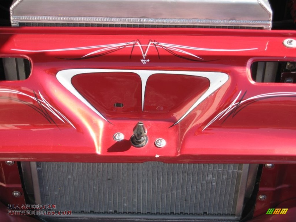 1955 Montclair 2 Door Coupe - Burgandy Metallic / Deep Red/Pearl White photo #36